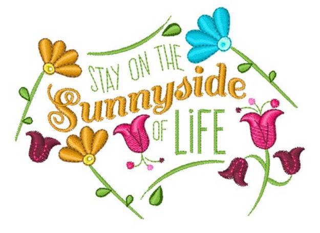 Picture of Sunnyside Of Life Machine Embroidery Design