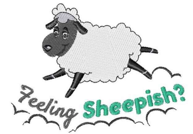 Picture of Feeling Sheepish Machine Embroidery Design