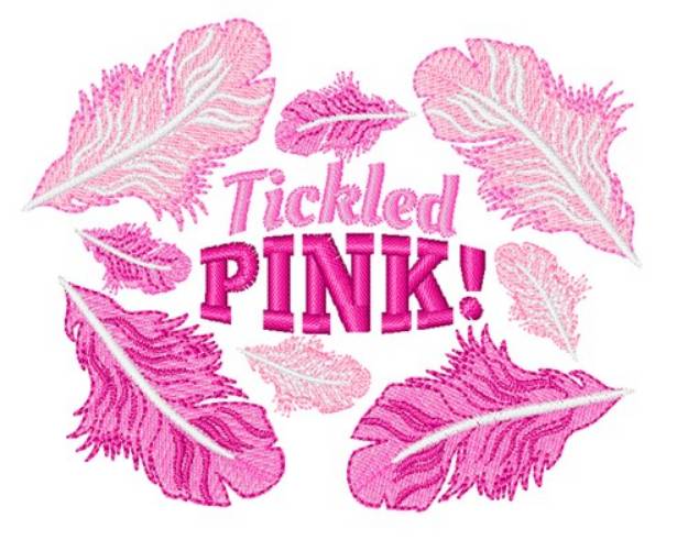 Picture of Tickled Pink Machine Embroidery Design