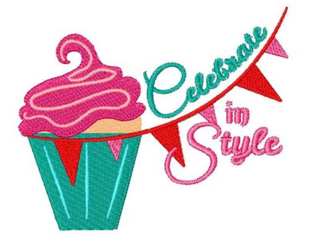 Picture of Celebrate In Style Machine Embroidery Design