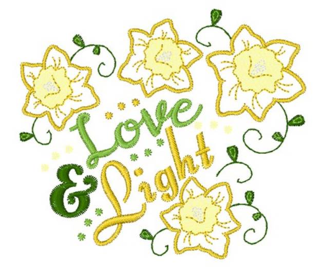 Picture of Love & Light Machine Embroidery Design