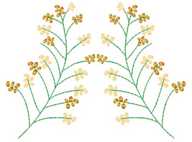 Picture of Goldenrod Machine Embroidery Design