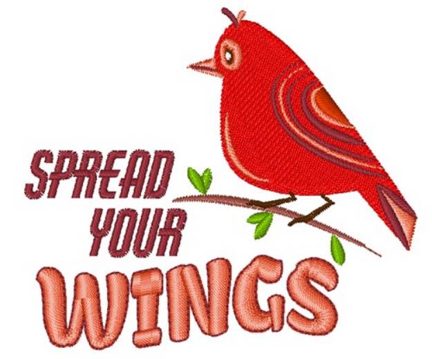 Picture of Spread Your Wings Machine Embroidery Design