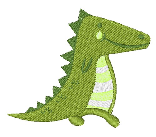 Crocodile Machine Embroidery Design