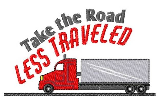 Picture of Road Less Traveled Machine Embroidery Design