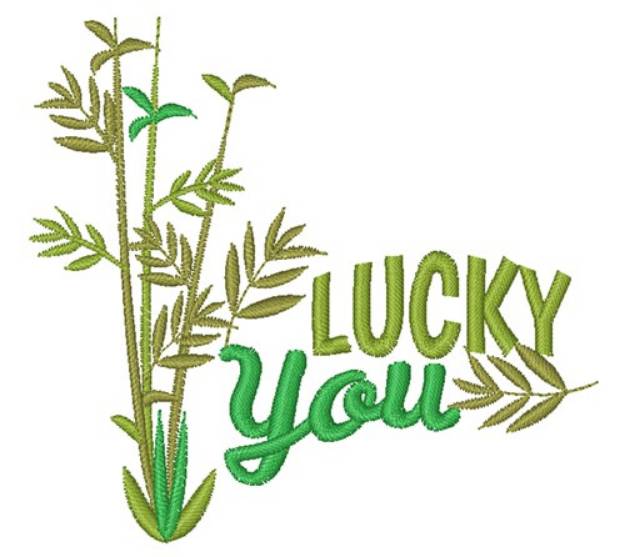 Picture of Lucky You Machine Embroidery Design