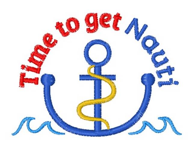 Picture of Get Nauti Machine Embroidery Design