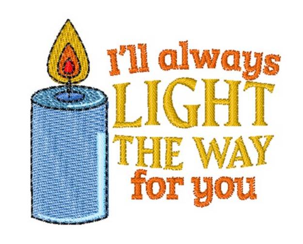 Picture of Light The Way For You Machine Embroidery Design