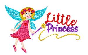 Picture of Little Princess Machine Embroidery Design