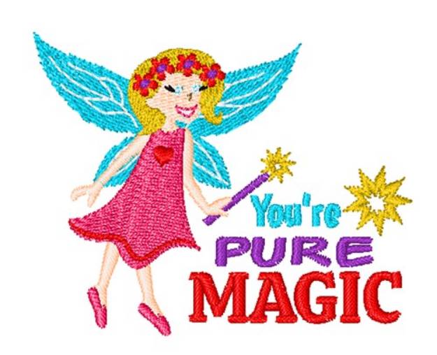 Picture of Youre Pure Magic Machine Embroidery Design