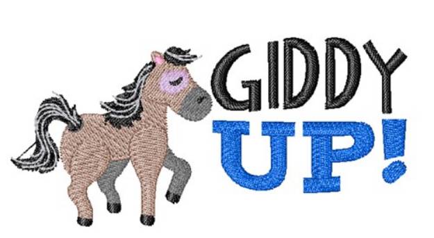 Picture of Giddy Up! Machine Embroidery Design