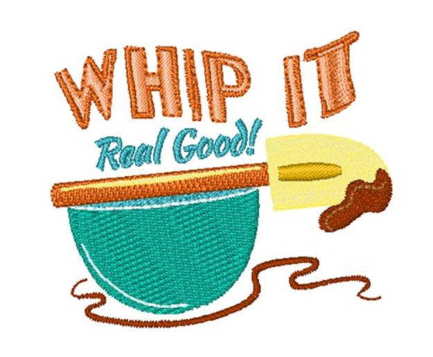 Picture of Whip It Real Good Machine Embroidery Design