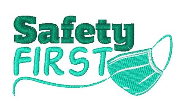 Picture of Safety First Machine Embroidery Design