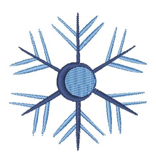 Picture of Snowflake Machine Embroidery Design