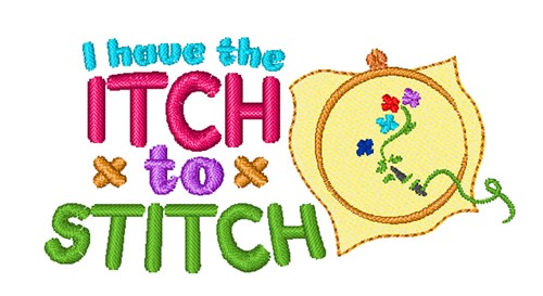 Itch To Stitch Machine Embroidery Design