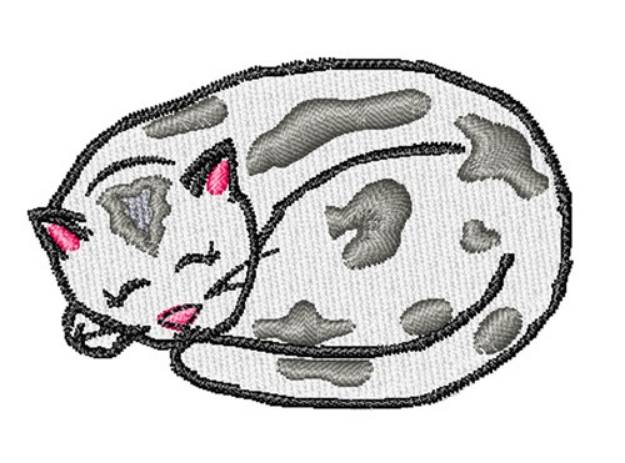 Cat Nap Machine Embroidery Design | Embroidery Library at ...