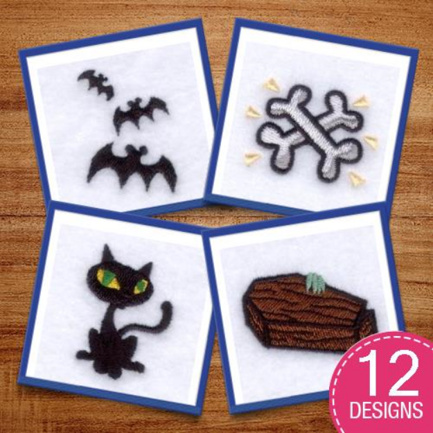 Picture of Mini Halloween Design Pack Embroidery Design Pack