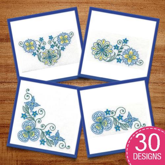 Picture of Magnificent Corners Embroidery Design Pack