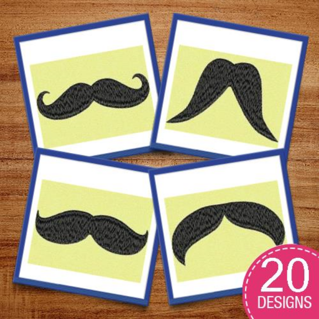 Picture of Mustach Embroidery Design Pack