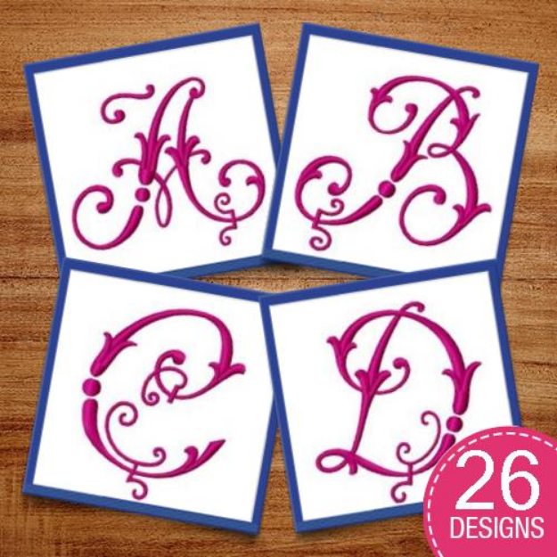 Picture of Monograms_66 Embroidery Design Pack