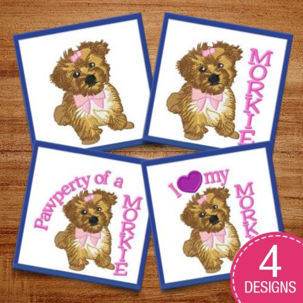 Picture of Dachshund Embroidery Design Pack