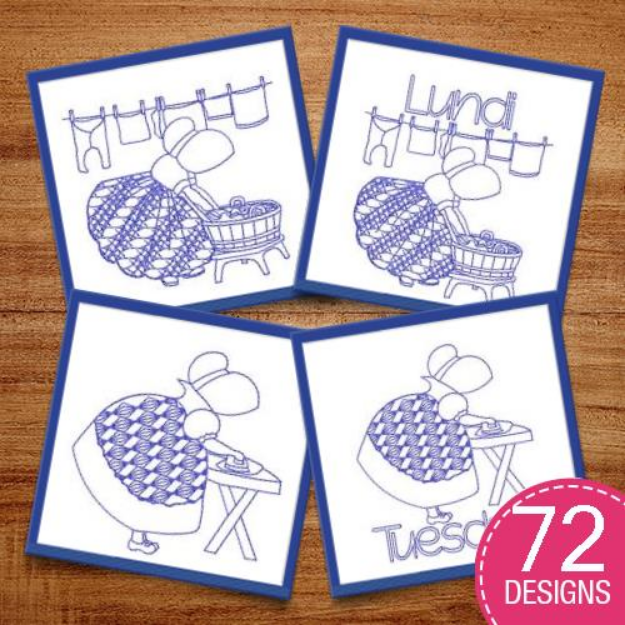 Picture of French Days MegaPack Embroidery Design Pack