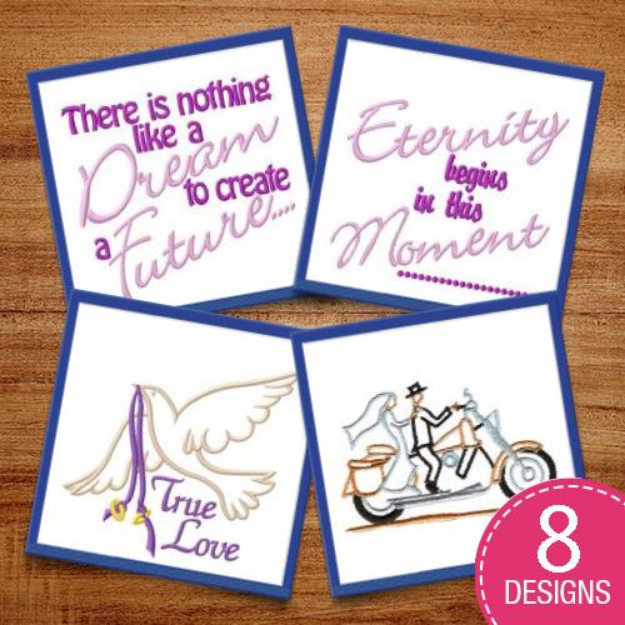 Picture of Tie The Knot! Embroidery Design Pack