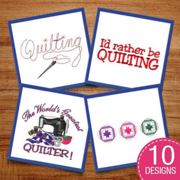 Picture of Quality Quilting Embroidery Design Pack