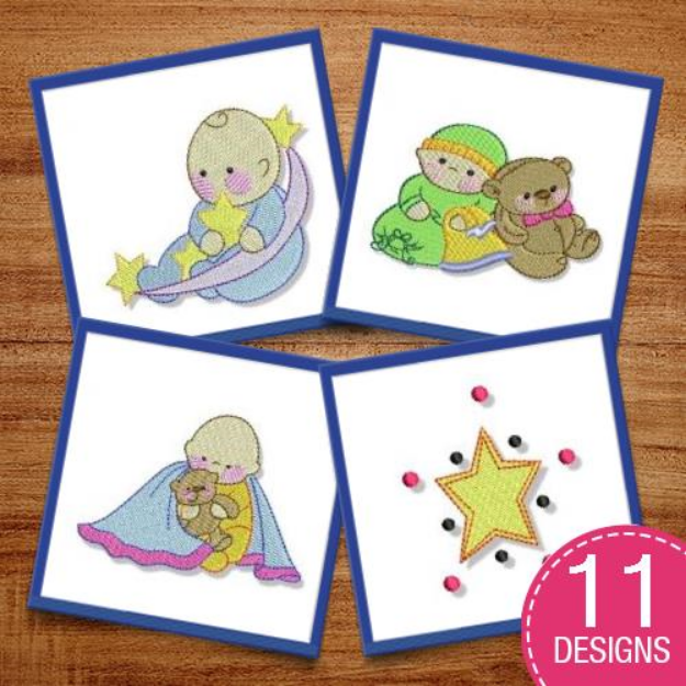 Picture of Bubba Boo Embroidery Design Pack