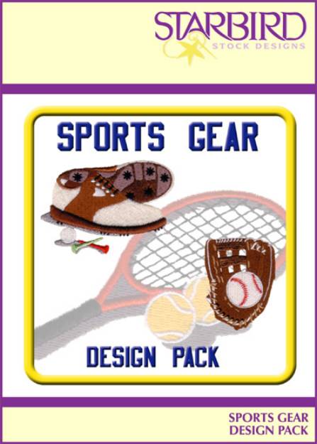 Picture of Sports Gear Design Pack Embroidery Collection