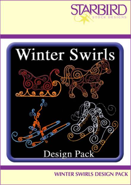 Picture of Winter Swirls Collection Embroidery Collection