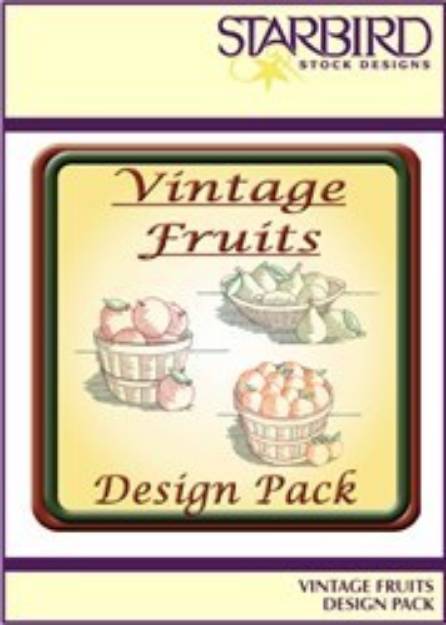 Picture of Vintage Fruits Collection Embroidery Collection