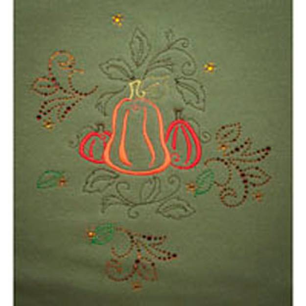 Picture of Pumpkin Patch Embroidery Designs CD