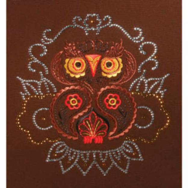 Picture of PAISLEYOWL Embroidery Designs CD