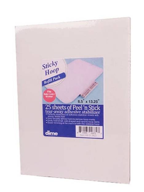 Picture of Sticky Hoop Stabilizer Refill Pack Embroidery Adhesives