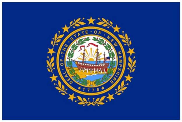 Picture of New Hampshire SVG File