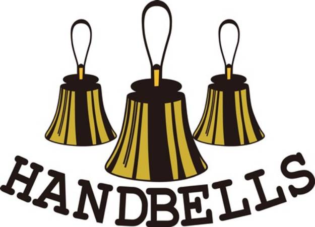 Picture of Handbells SVG File