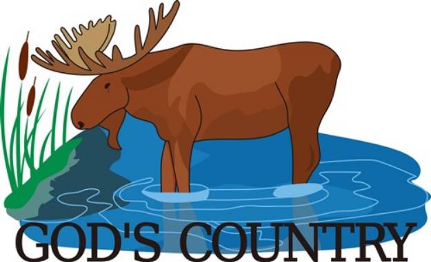 Picture of Gods Country SVG File