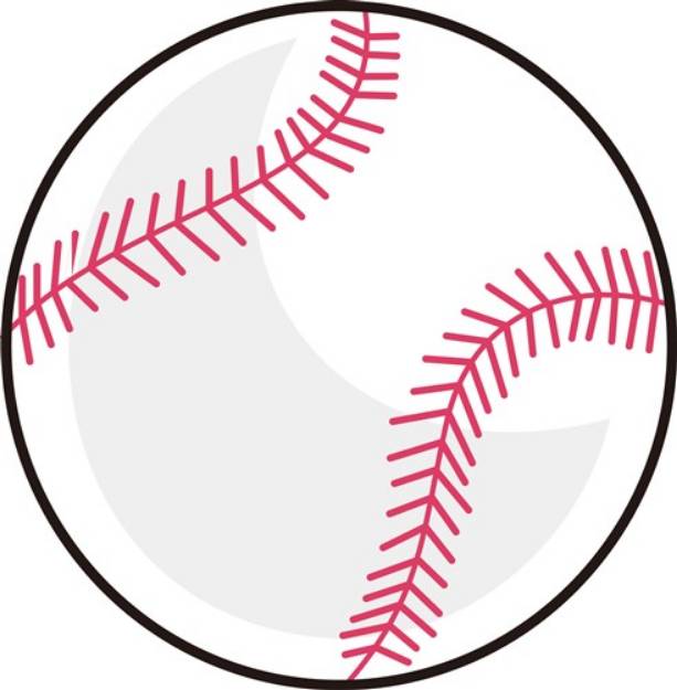 Picture of Softball SVG File