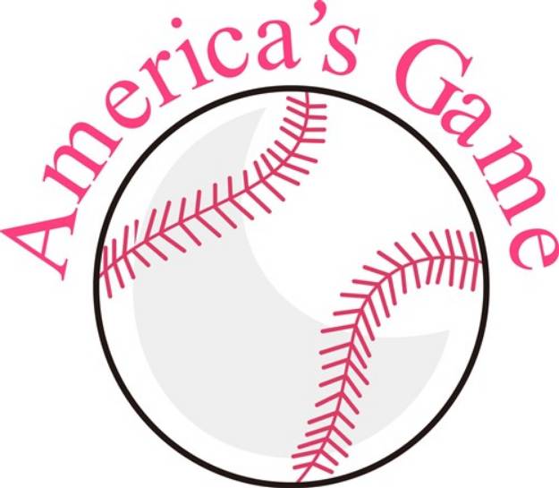 Picture of Americas Game SVG File