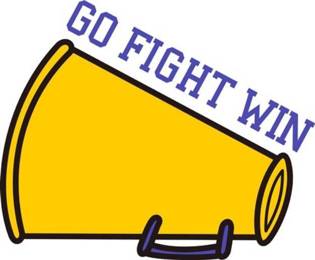 Picture of Go Fight Win SVG File