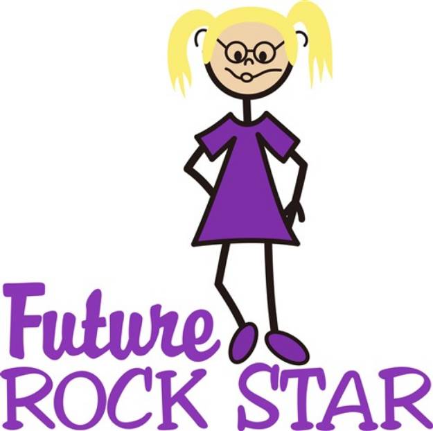 Picture of Future Rock Star SVG File