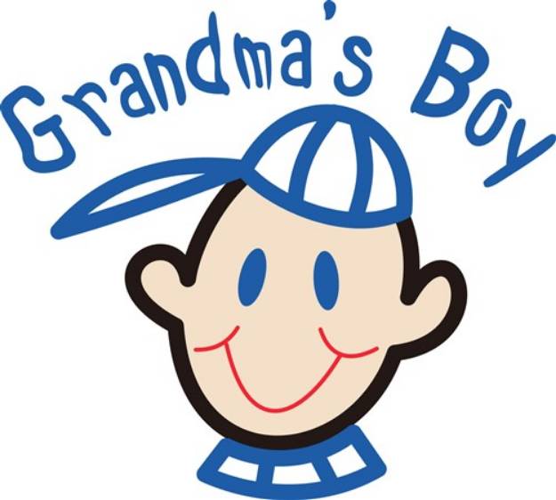 Picture of Grandmas Boy SVG File