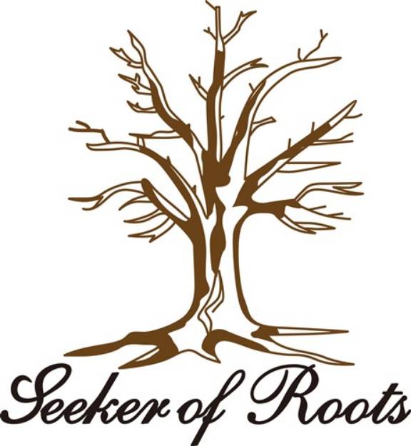 Picture of Seeker of Roots SVG File