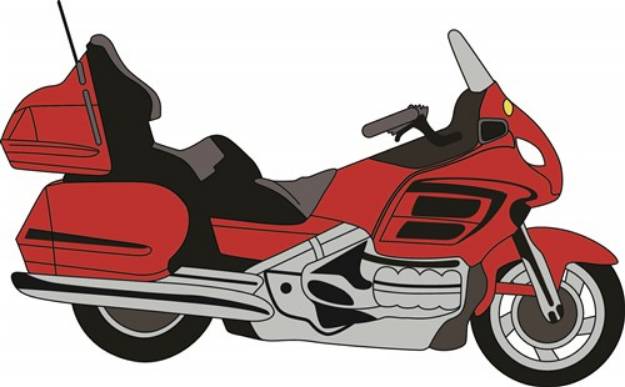 Picture of Motorcycle SVG File