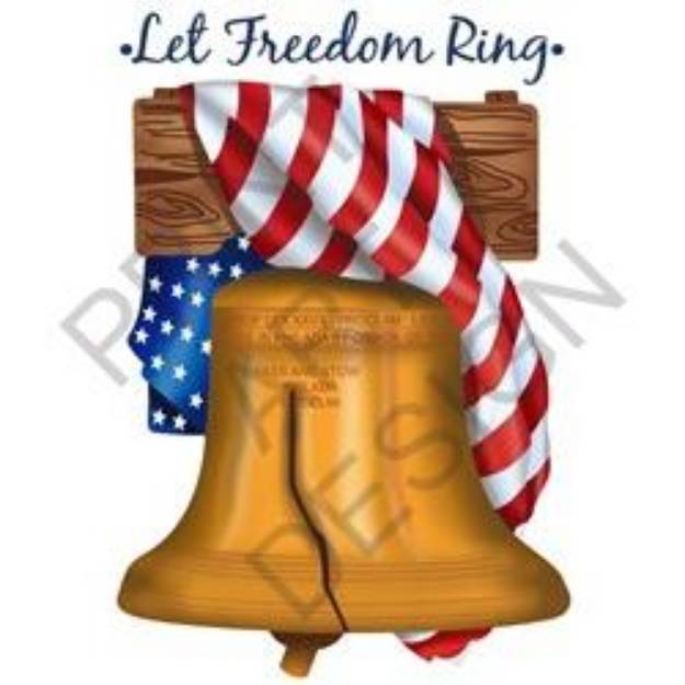 Picture of Liberty Bell SVG File