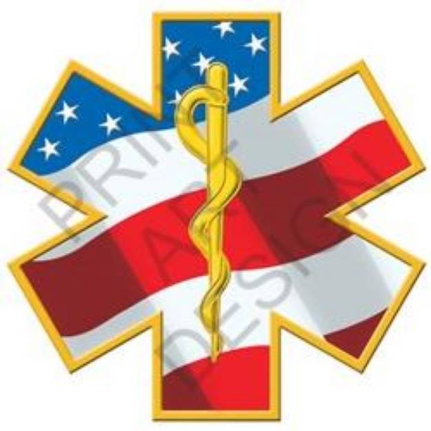 Picture of American EMS SVG File