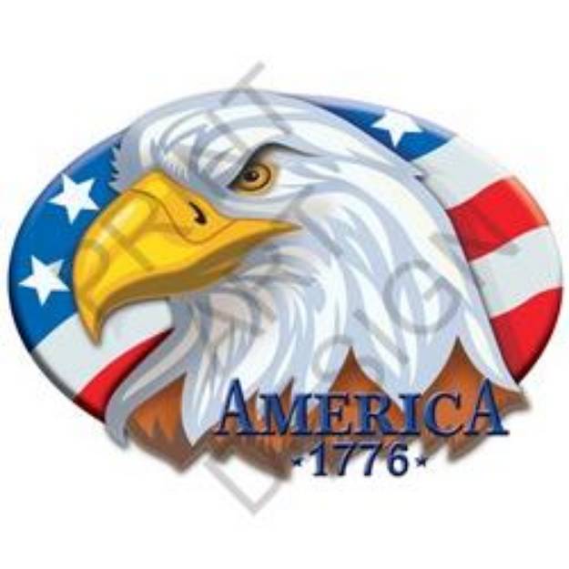 Picture of America 1776 SVG File