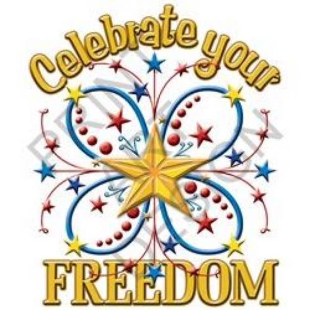 Celebrate Freedom SVG File Print Art SVG and Print Art at