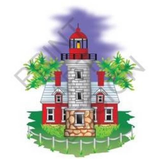 Picture of Dunkirk Lighthouse SVG File